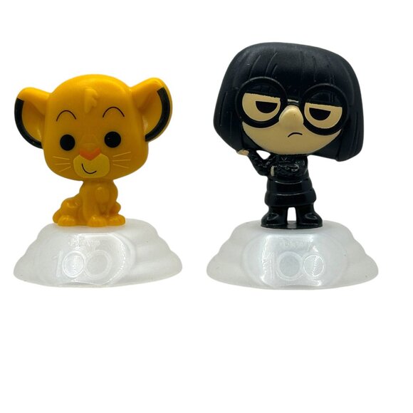 Disney Pixar McDonalds 2023 Collectible Figures Simba & Edna Mode Happy Meal Toy - Picture 2 of 11